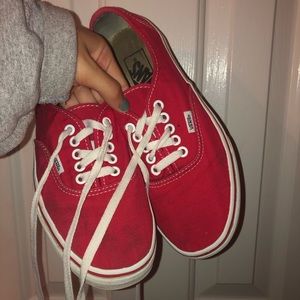 Red Original Vans